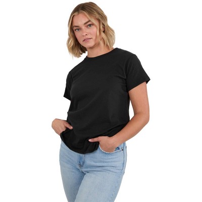 Women's American Giant Cotton Crew Neck Short Sleeve T-Shirt