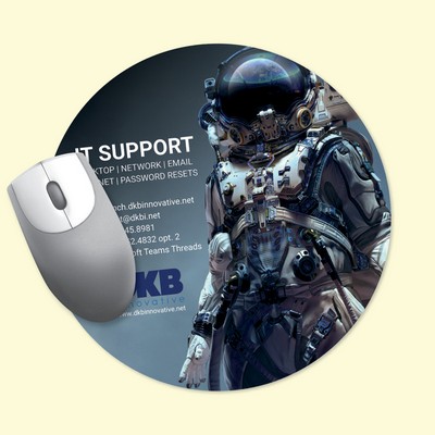 Peel&Place® 8" Round x.015" Ultra-Thin Mouse Pad